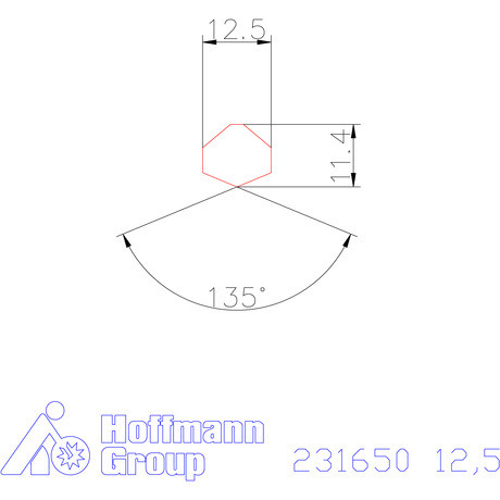 Garant HiPer-Drill fej h7 12,5 mm