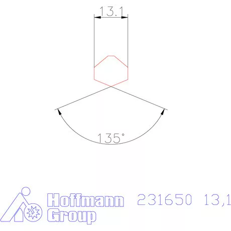 Garant HiPer-Drill fej h7 13,1 mm
