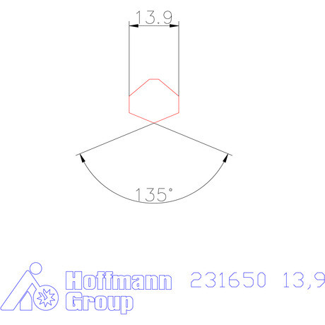 Garant HiPer-Drill fej h7 13,9 mm