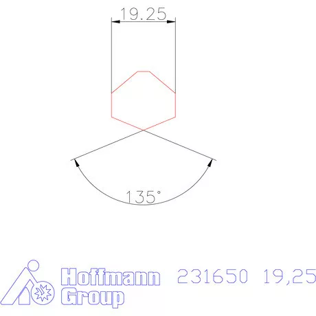 Garant HiPer-Drill fej h7 19,25 mm