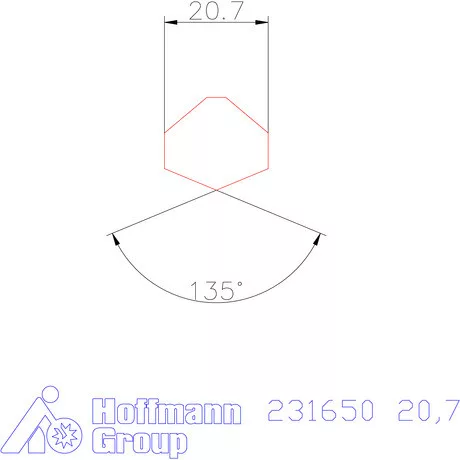 Garant HiPer-Drill fej h7 20,7 mm