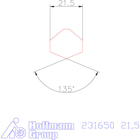Garant HiPer-Drill fej h7 21,5 mm