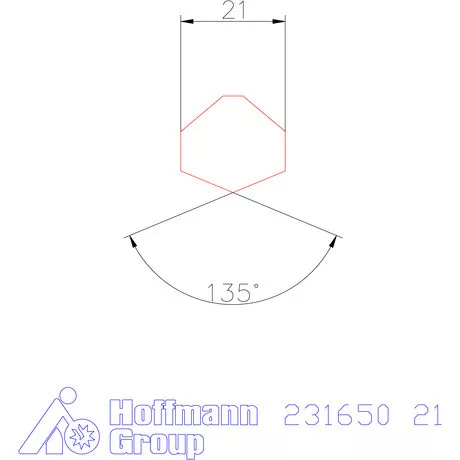 Garant HiPer-Drill fej h7 21 mm