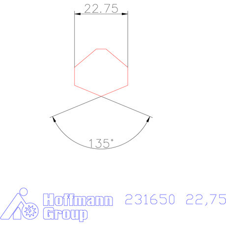 Garant HiPer-Drill fej h7 22,75 mm