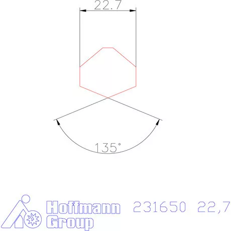 Garant HiPer-Drill fej h7 22,7 mm