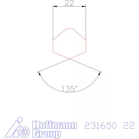 Garant HiPer-Drill fej h7 22 mm