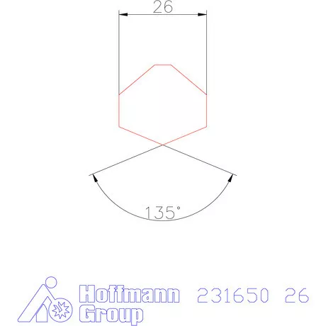 Garant HiPer-Drill fej h7 26 mm