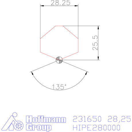 Garant HiPer-Drill fej h7 28,25 mm