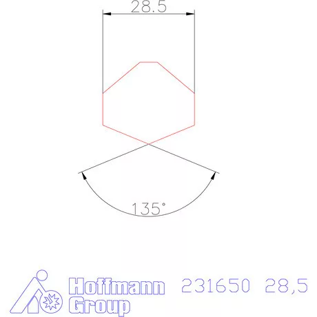 Garant HiPer-Drill fej h7 28,5 mm