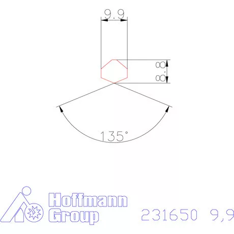 Garant HiPer-Drill fej h7 9,9 mm