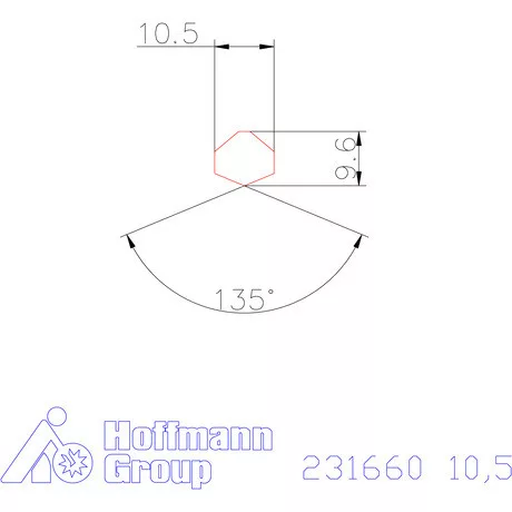 Garant HiPer-Drill fej m7 10,5 mm