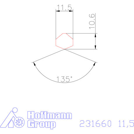 Garant HiPer-Drill fej m7 11,5 mm
