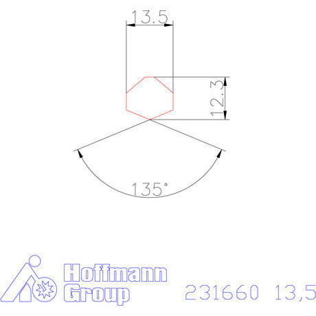 Garant HiPer-Drill fej m7 13,5 mm