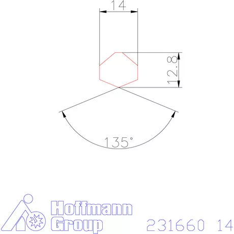 Garant HiPer-Drill fej m7 14 mm