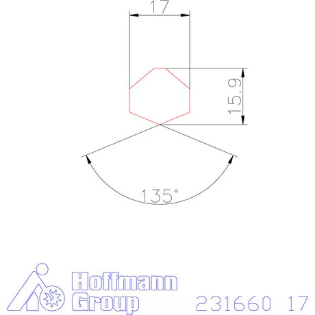 Garant HiPer-Drill fej m7 17 mm