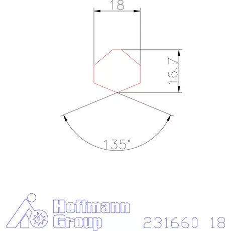 Garant HiPer-Drill fej m7 18 mm