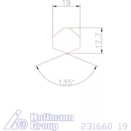 Garant HiPer-Drill fej m7 19 mm