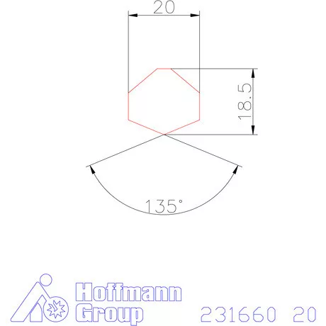 Garant HiPer-Drill fej m7 20 mm