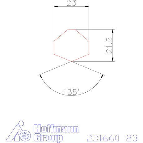Garant HiPer-Drill fej m7 23 mm