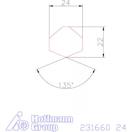 Garant HiPer-Drill fej m7 24 mm