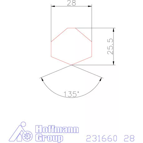 Garant HiPer-Drill fej m7 28 mm