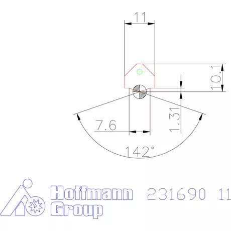 Garant HiPer-Drill lapka E alak 11 mm