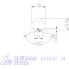 HiPer-Drill lapka E alak 18 mm