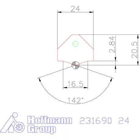 Garant HiPer-Drill lapka E alak 24 mm