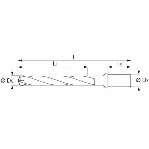 Iscar ISCAR SUMOCHAM alapelem Hengeres szár DCN R 8,5