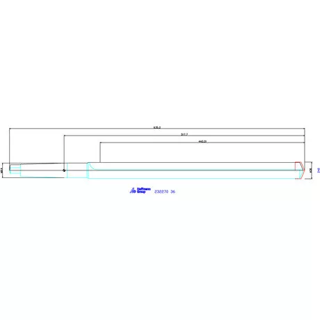 Holex Alaptest MK szár, belső hűtés nélkül 36