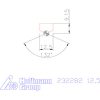 Holex Fúróbetét csúcskialakítással HSS 12,5 mm