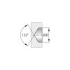 Holex Fúróbetét csúcskialakítással HSS-E-PM 19,5 mm