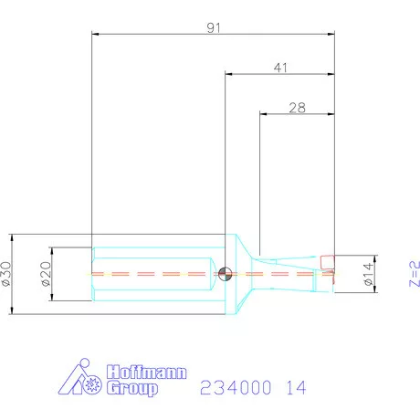 Garant Garant Power Drill váltólapkás telibefúró kombinált szár 14 mm