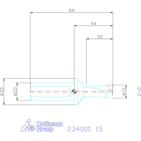 Garant Garant Power Drill váltólapkás telibefúró kombinált szár 15 mm