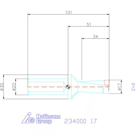 Garant Garant Power Drill váltólapkás telibefúró kombinált szár 17 mm