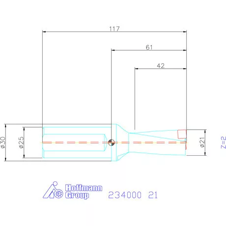 Garant Garant Power Drill váltólapkás telibefúró kombinált szár 21 mm