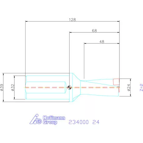 Garant Garant Power Drill váltólapkás telibefúró kombinált szár 24 mm