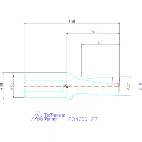 Garant Garant Power Drill váltólapkás telibefúró kombinált szár 27 mm