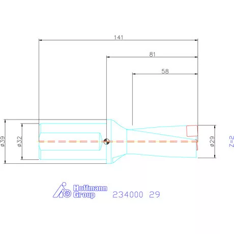Garant Garant Power Drill váltólapkás telibefúró kombinált szár 29 mm