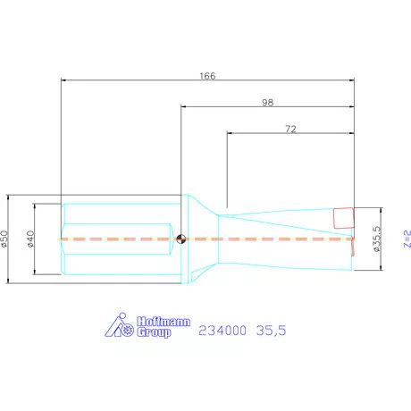 Garant Garant Power Drill váltólapkás telibefúró kombinált szár 35,5 mm