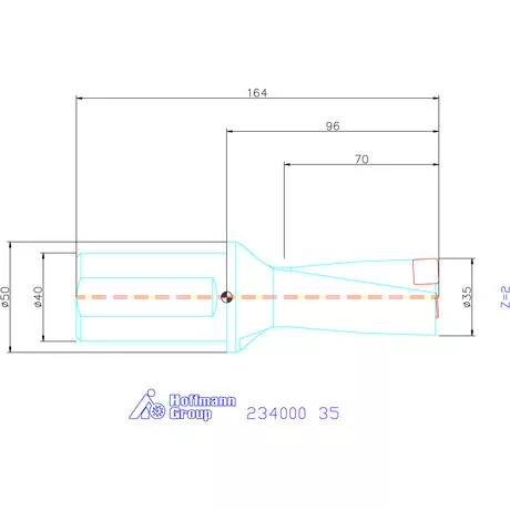 Garant Garant Power Drill váltólapkás telibefúró kombinált szár 35 mm