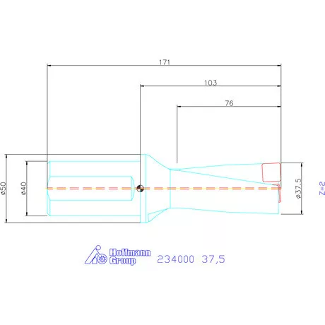 Garant Garant Power Drill váltólapkás telibefúró kombinált szár 37,5 mm