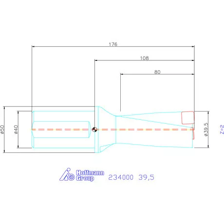 Garant Garant Power Drill váltólapkás telibefúró kombinált szár 39,5 mm