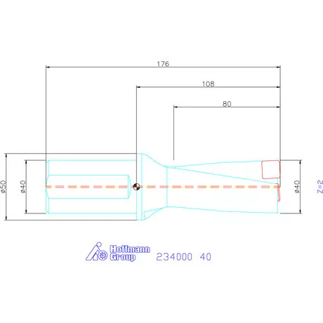Garant Garant Power Drill váltólapkás telibefúró kombinált szár 40 mm