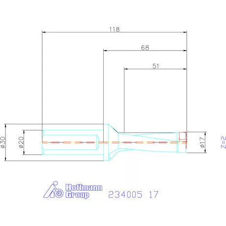 Garant Garant Power Drill váltólapkás telibefúró kombinált szár 17 mm