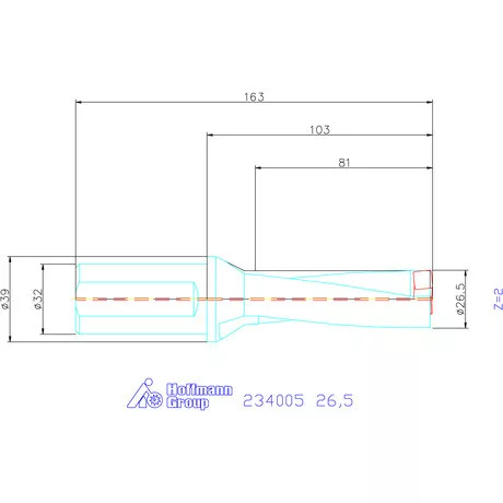 Garant Garant Power Drill váltólapkás telibefúró kombinált szár 26,5 mm