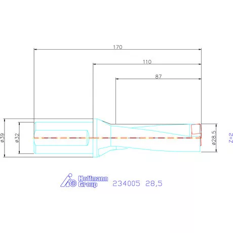 Garant Garant Power Drill váltólapkás telibefúró kombinált szár 28,5 mm