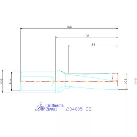Garant Garant Power Drill váltólapkás telibefúró kombinált szár 28 mm