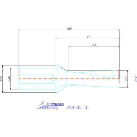 Garant Garant Power Drill váltólapkás telibefúró kombinált szár 31 mm