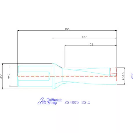 Garant Garant Power Drill váltólapkás telibefúró kombinált szár 33,5 mm